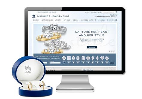 USAA diamond and jewelry shop